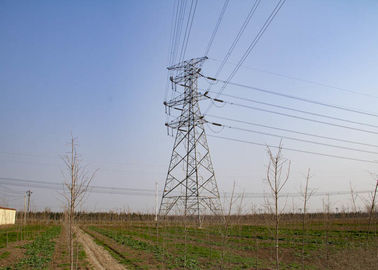 Πύργος χάλυβα γωνίας ήπιου χάλυβα ASTM A36 230KV για τον ηλεκτρικό τύπο καλωδίων μετάδοσης