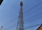 ASTM A36 Steel Communication Tower , Earthquake Resistance Radio / Mobile Network Tower